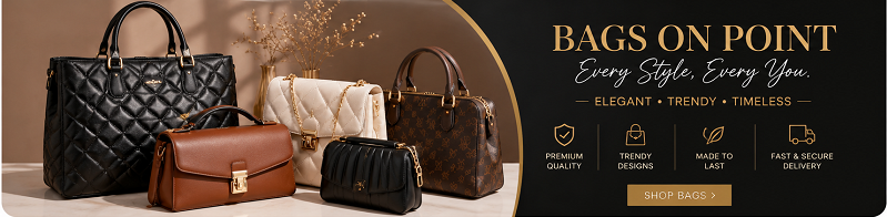 Bags on point at Estell's Collection